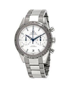 Men's Speedmaster Chronograph Titanium White Dial Watch