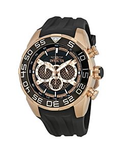 Mens-Speedway-Chronograph-Silicone-Black-Dial