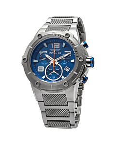 Men's Speedway Chronograph Stainless Steel Blue Dial