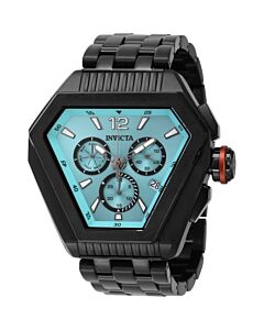 Men's Speedway Chronograph Stainless Steel Turquoise Dial Watch
