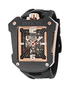 Men's Speedway Silicone Black Dial Watch