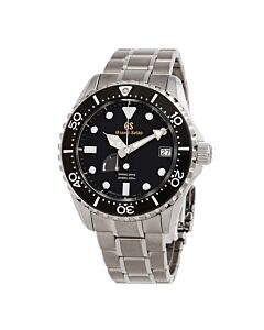 Men's Sport High-Intensity Titanium Black Dial Watch