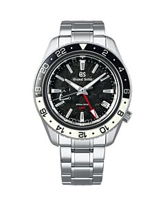 Men's Sport Stainless Steel Black Dial Watch