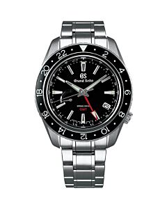 Men's Sport Stainless Steel Black Dial Watch