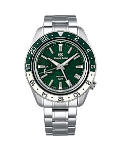 Men's Sport Stainless Steel Green Dial Watch