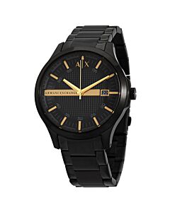 Men's Stainless Steel 1 Black Dial Watch