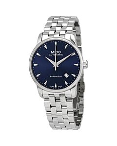 Men's Baroncelli Stainless Steel Blue Dial Watch