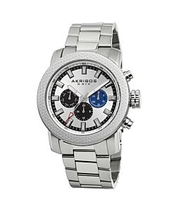 Men's Multi-Function Stainless Steel Silver-Tone Dial SS
