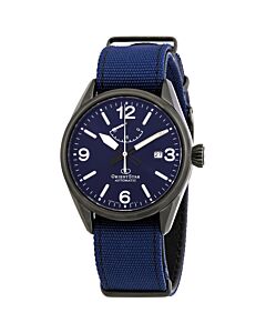 Men's Star Nylon Blue Dial Watch