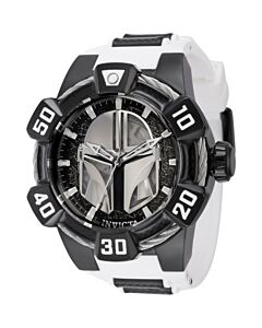 Men's Star Wars Silicone Black Dial Watch