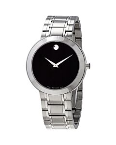 Men's Stiri Stainless Steel Black Dial Watch