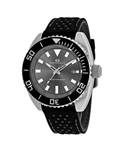 Men's Submersion Rubber Grey Dial Watch