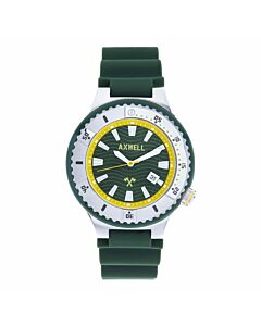 Men's Summit Silicone Green Dial Watch
