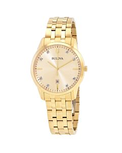 Men's Sutton Stainless Steel Champagne Dial Watch