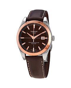 Men's Leather Brown Dial