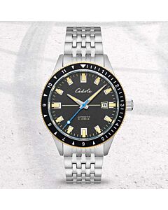 Men's Tahiti Stainless Steel Grey Dial Watch