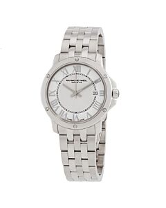 Men's Tango Stainless Steel White Dial Watch