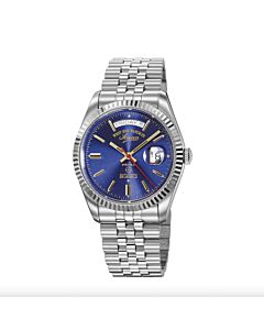 Men's The Classic Xl Stainless Steel Blue Dial Watch