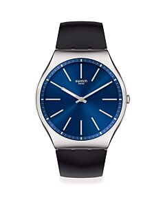 Men's The May Rubber Blue Dial Watch