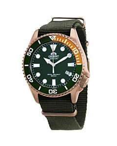 Men's Triton Nylon Green Dial Watch