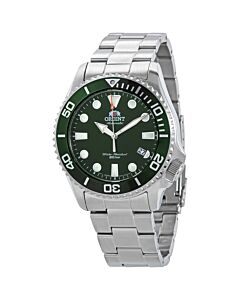 Men's Triton Stainless Steel Green Dial Watch
