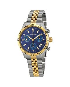 Men's Type 22 Chronograph Stainless Steel Blue Dial