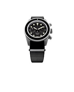 Men's U3 Leather Black Dial Watch