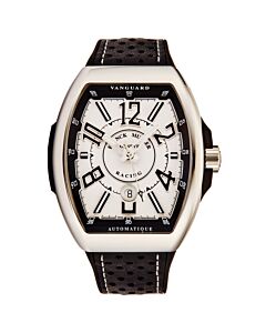 Men's Vanguard Racing Rubber White Dial Watch
