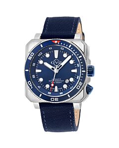 Men's XO Submarine Canvas Blue Dial Watch