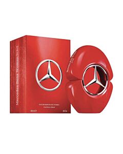 Mercedes Ladies Mercedes Benz Women In Red EDP Spray 3.04 oz (Tester) Fragrances 3595471072054