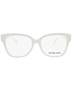 Michael Kors 52 mm Optic White Eyeglass Frames