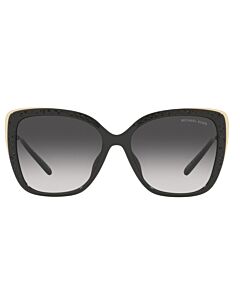 Michael Kors East Hampton 56 mm Black Sunglasses