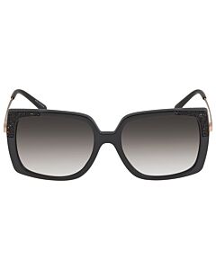 Michael Kors Rochelle 56 mm Black Sunglasses