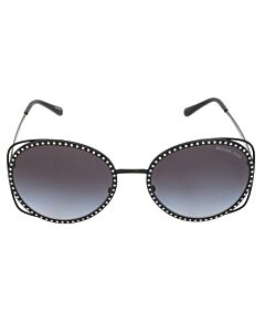 Michael Kors 57 mm Black Sunglasses