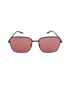 Michael Kors Burlington 57 mm Shiny Black Sunglasses