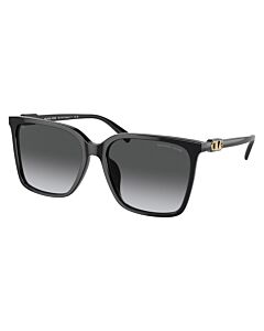 Michael Kors Canberra 58 mm Black Sunglasses