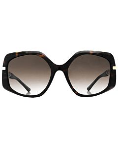Michael Kors Cheyenne 56 mm Dark Tortoise Sunglasses