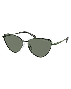 Michael Kors Cortez 59 mm Amazon Green Sunglasses