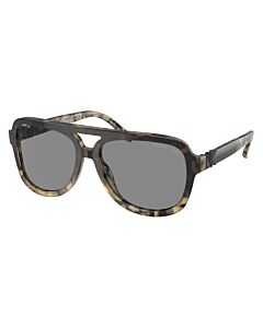Michael Kors Durango 57 mm Black Grey Gradient Tortoise Sunglasses