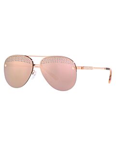 Michael Kors East Side 59 mm Rose Gold Sunglasses
