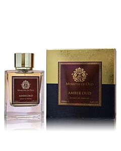 Ministry Of Oud Unisex Amber Oud Extrait de Parfum Spray 3.4 oz Fragrances 6294653987250