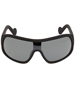 Moncler 00 mm Matte Black Sunglasses