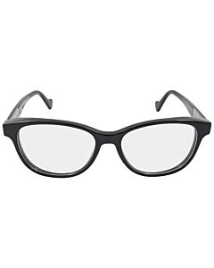 Moncler 52 mm Shiny Black Eyeglass Frames