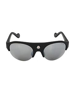 Moncler 60 mm Matte Black Sunglasses
