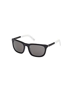 Moncler Kolligan 57 mm Shiny Black Sunglasses