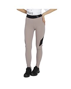 Moncler Ladies Medium Pink High-Waisted Technical Jersey Leggings, Size Small