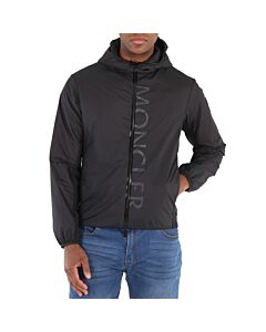 Moncler Men's Black Ichiro Logo Windbreaker Jacket