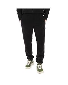 Moncler Men's Black Logo-patch Reversible Padded Track Pants