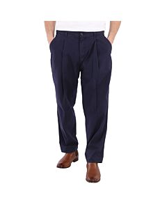 Moncler Men's Sportivo Navy Relaxed Chino Pants