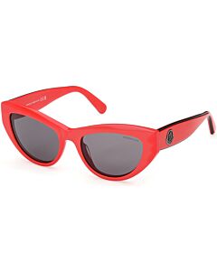 Moncler Modd 53 mm Red Sunglasses